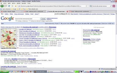 Firmy lokalne w Google